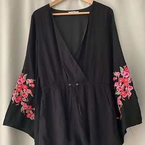 Boho Floral Romper